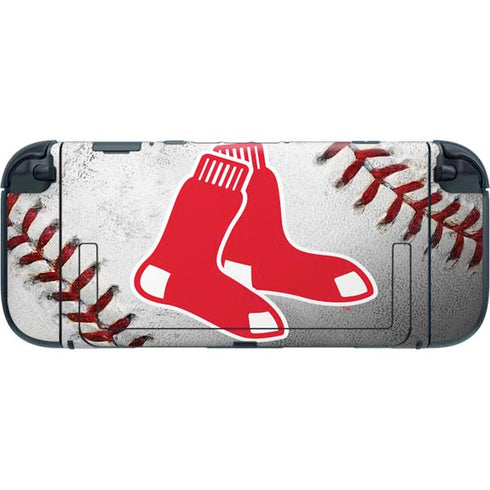 MLB Boston Red Sox Game Ball Nintendo Switch 2 (2025) with Joy-Con Skin