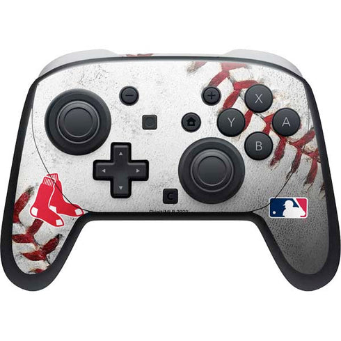 MLB Boston Red Sox Game Ball Nintendo Switch 2 (2025) Pro Controller Skin
