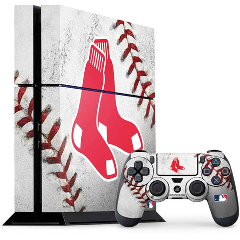 MLB Boston Red Sox Game Ball PlayStation PS4 Skins