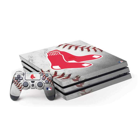 MLB Boston Red Sox Game Ball PlayStation PS4 Skins