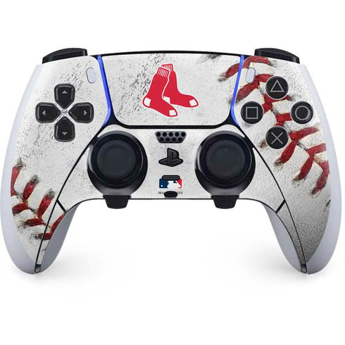 MLB Boston Red Sox Game Ball PS5 DualSense Edge Pro Controller Skin