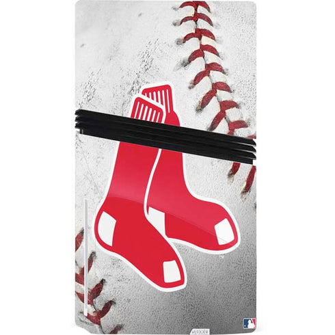 MLB Boston Red Sox Game Ball PS5 Pro Disk Console Skin