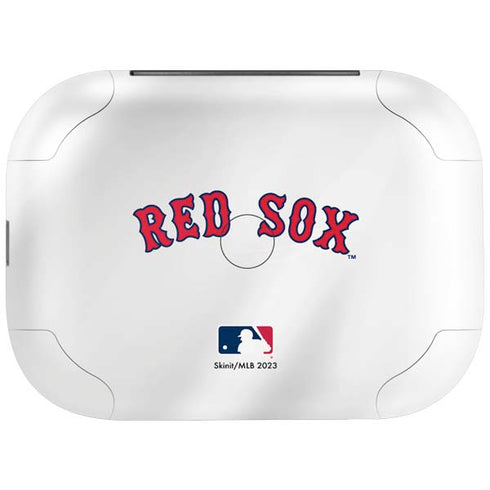 MLB Boston Red Sox Home Jersey Amazon Echo Buds Skin