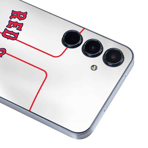 MLB Boston Red Sox Home Jersey Galaxy A35 5G Skin