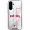 MLB Boston Red Sox Home Jersey Galaxy A36 5G Clear Case