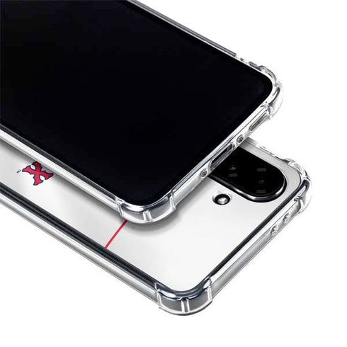 MLB Boston Red Sox Home Jersey Galaxy A36 5G Clear Case