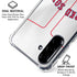 MLB Boston Red Sox Home Jersey Galaxy A36 5G Clear Case