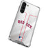MLB Boston Red Sox Home Jersey Galaxy S24 FE Clear Case