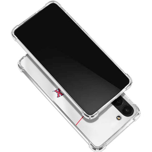 MLB Boston Red Sox Home Jersey Galaxy S24 FE Clear Case
