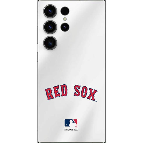 MLB Boston Red Sox Home Jersey Galaxy S24 Ultra Skin