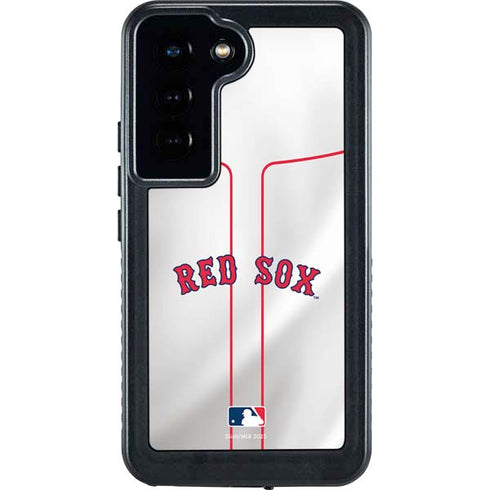 MLB Boston Red Sox Home Jersey Galaxy S24 Waterproof Case