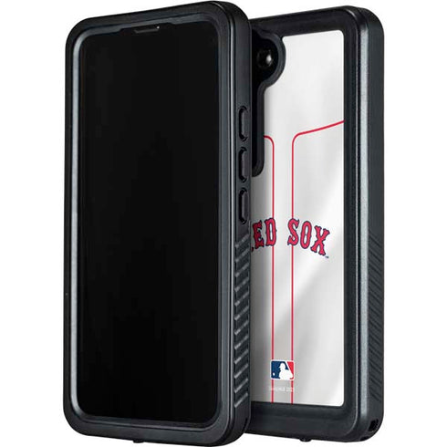 MLB Boston Red Sox Home Jersey Galaxy S24 Waterproof Case
