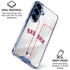MLB Boston Red Sox Home Jersey Galaxy S25 Plus Clear Case