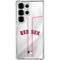 MLB Boston Red Sox Home Jersey Galaxy S25 Ultra Clear Case