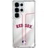 MLB Boston Red Sox Home Jersey Galaxy S25 Ultra Clear Case