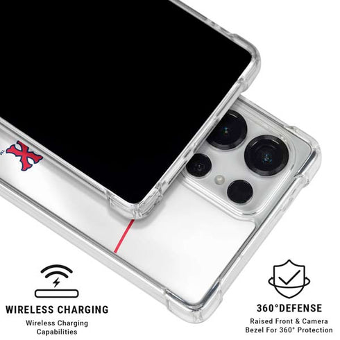 MLB Boston Red Sox Home Jersey Galaxy S25 Ultra Clear Case
