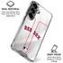 MLB Boston Red Sox Home Jersey Galaxy S26 Clear Case