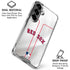 MLB Boston Red Sox Home Jersey Galaxy S26 Plus Clear Case