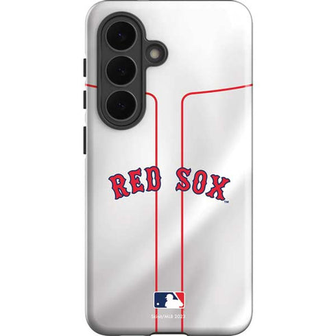 MLB Boston Red Sox Home Jersey Galaxy S26 Plus Impact Case