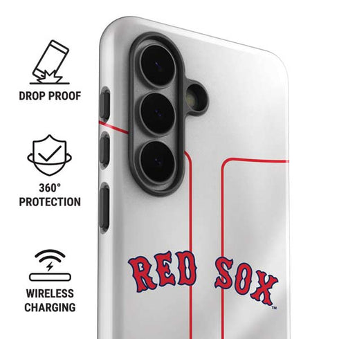 MLB Boston Red Sox Home Jersey Galaxy S26 Plus Impact Case