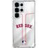 MLB Boston Red Sox Home Jersey Galaxy S26 Ultra Clear Case