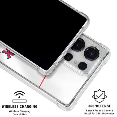 MLB Boston Red Sox Home Jersey Galaxy S26 Ultra Clear Case