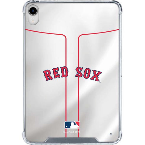 MLB Boston Red Sox Home Jersey iPad 11th Gen (2025) Clear Case
