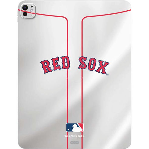 MLB Boston Red Sox Home Jersey iPad Pro 13in M4 (2024) Skin
