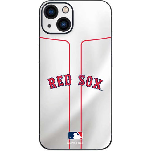 MLB Boston Red Sox Home Jersey iPhone Skins