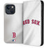 MLB Boston Red Sox Home Jersey iPhone 15 Plus Folio Case
