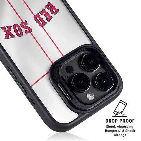 MLB Boston Red Sox Home Jersey iPhone 15 Pro Kickstand Case