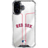 MLB Boston Red Sox Home Jersey iPhone 16 Clear Case