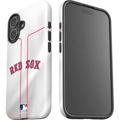 MLB Boston Red Sox Home Jersey iPhone 16 Impact Case