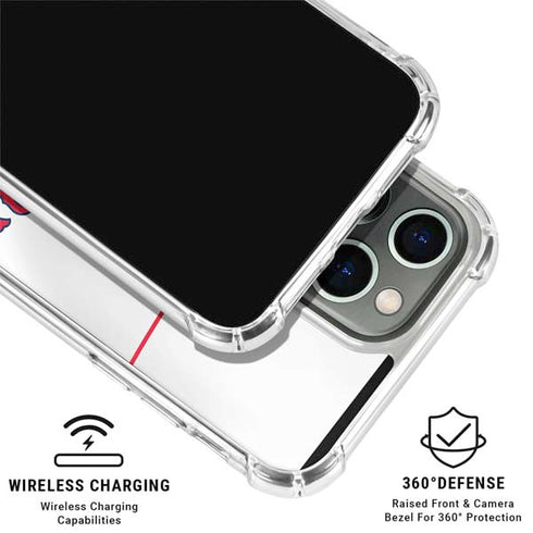 MLB Boston Red Sox Home Jersey iPhone 16 Pro Clear Case