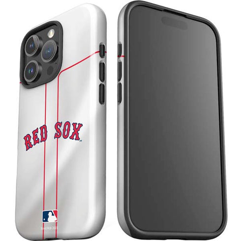 MLB Boston Red Sox Home Jersey iPhone 16 Pro Impact Case