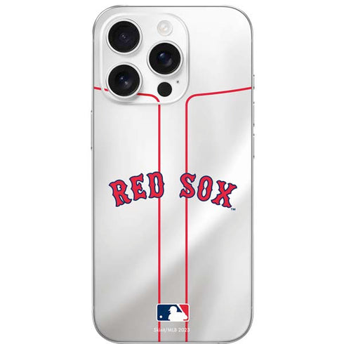 MLB Boston Red Sox Home Jersey iPhone 16 Pro Skin