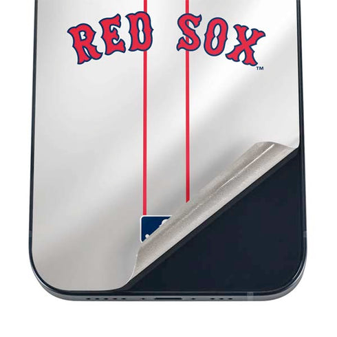MLB Boston Red Sox Home Jersey iPhone 16 Skin