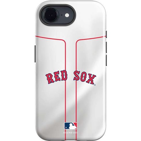 MLB Boston Red Sox Home Jersey iPhone 16e Impact Case