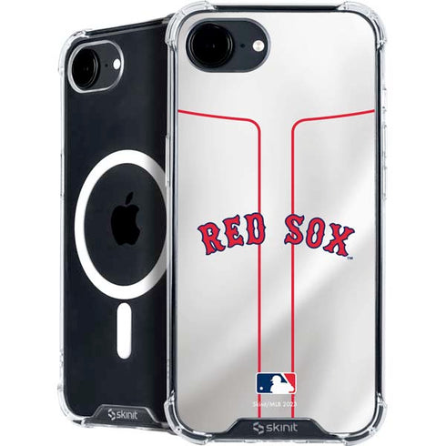 MLB Boston Red Sox Home Jersey iPhone 16e MagSafe Case