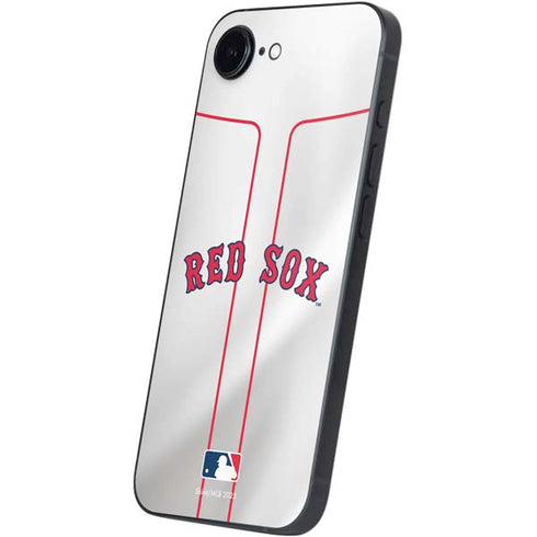 MLB Boston Red Sox Home Jersey iPhone 16e Skin