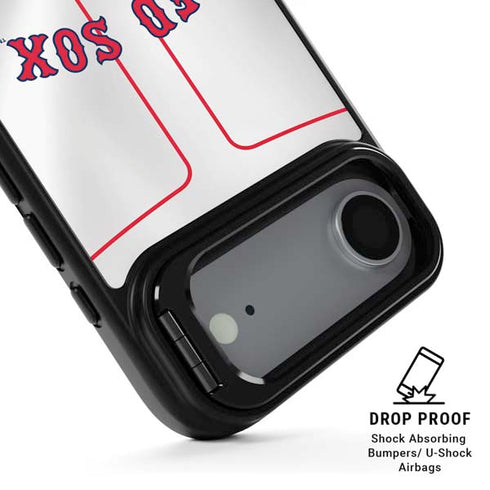MLB Boston Red Sox Home Jersey iPhone 17 Air Kickstand Case
