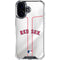 MLB Boston Red Sox Home Jersey iPhone 17 Clear Case