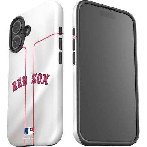MLB Boston Red Sox Home Jersey iPhone 17 Impact Case
