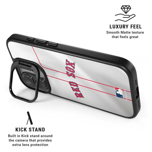 MLB Boston Red Sox Home Jersey iPhone 17 Kickstand Case
