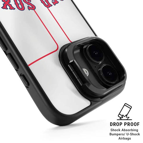 MLB Boston Red Sox Home Jersey iPhone 17 Kickstand Case