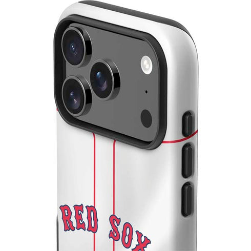 MLB Boston Red Sox Home Jersey iPhone 17 Pro Impact Case