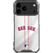 MLB Boston Red Sox Home Jersey iPhone 17 Pro Max Clear Case