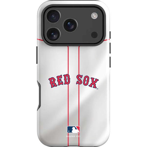MLB Boston Red Sox Home Jersey iPhone 17 Pro Max Impact Case