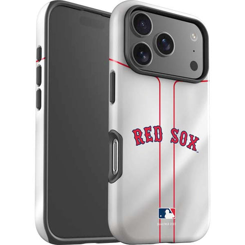 MLB Boston Red Sox Home Jersey iPhone 17 Pro Max Impact Case