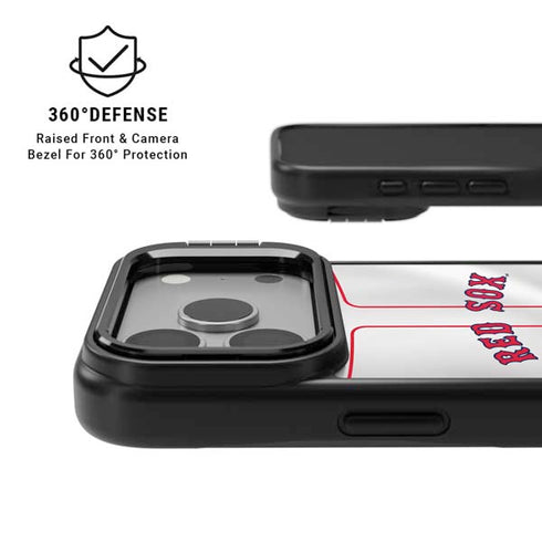 MLB Boston Red Sox Home Jersey iPhone 17 Pro Max Kickstand Case